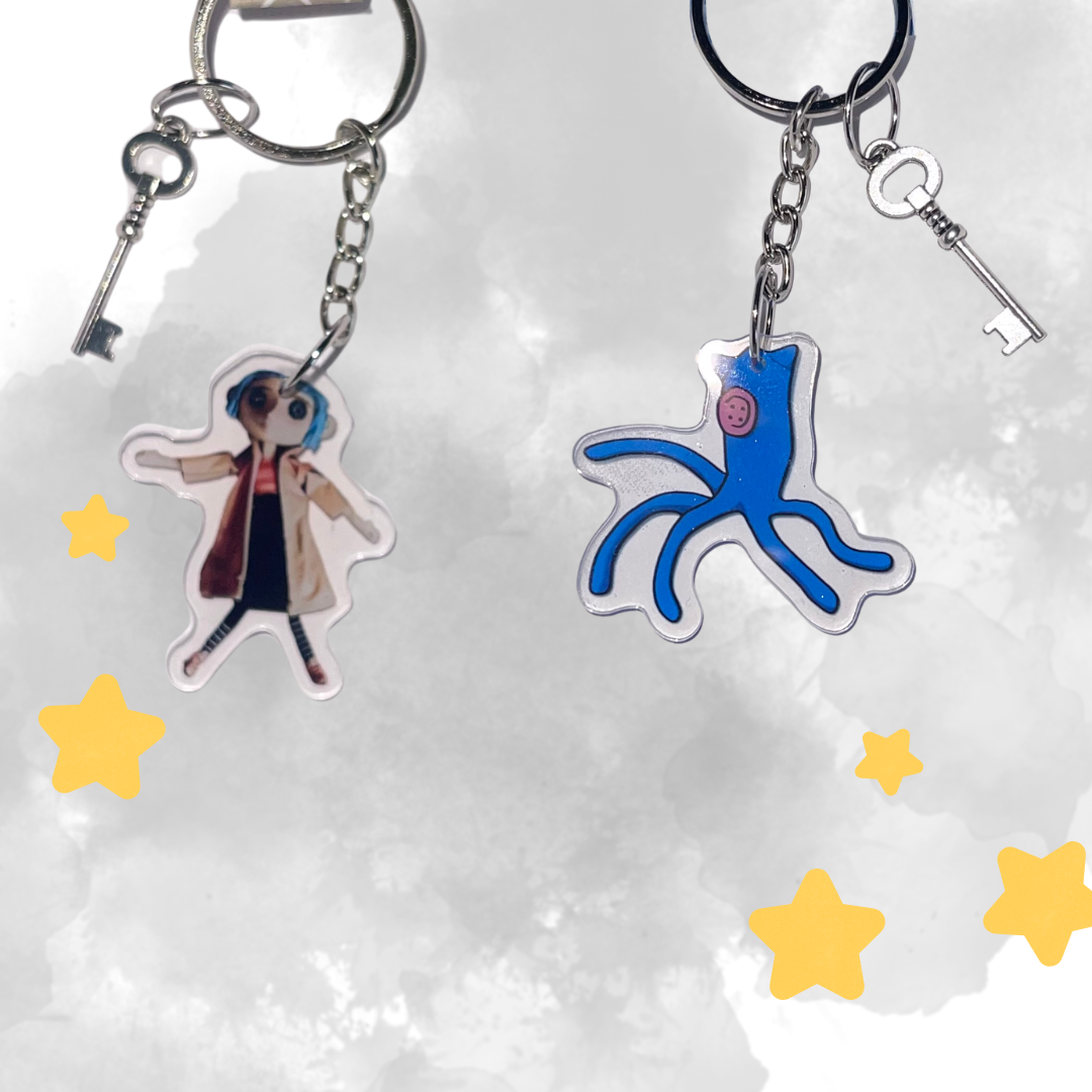 Spooky keychains